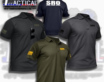 Custom SRO Tactical Polo — School Resource Officer