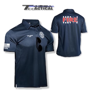 Custom Firefighter Tactical Polos