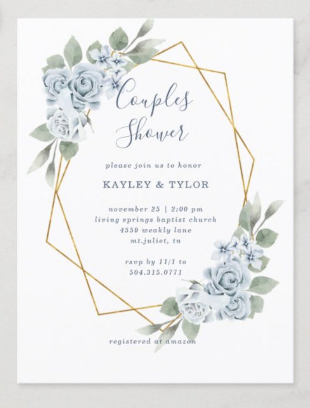 Couples Shower Invitations Etsy