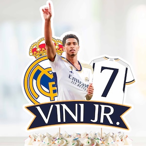 Décoration pour gâteau Real Madrid | Modèle de toile |