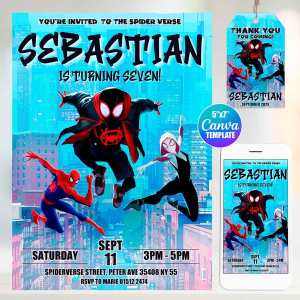 Spider Gwen Birthday - Etsy