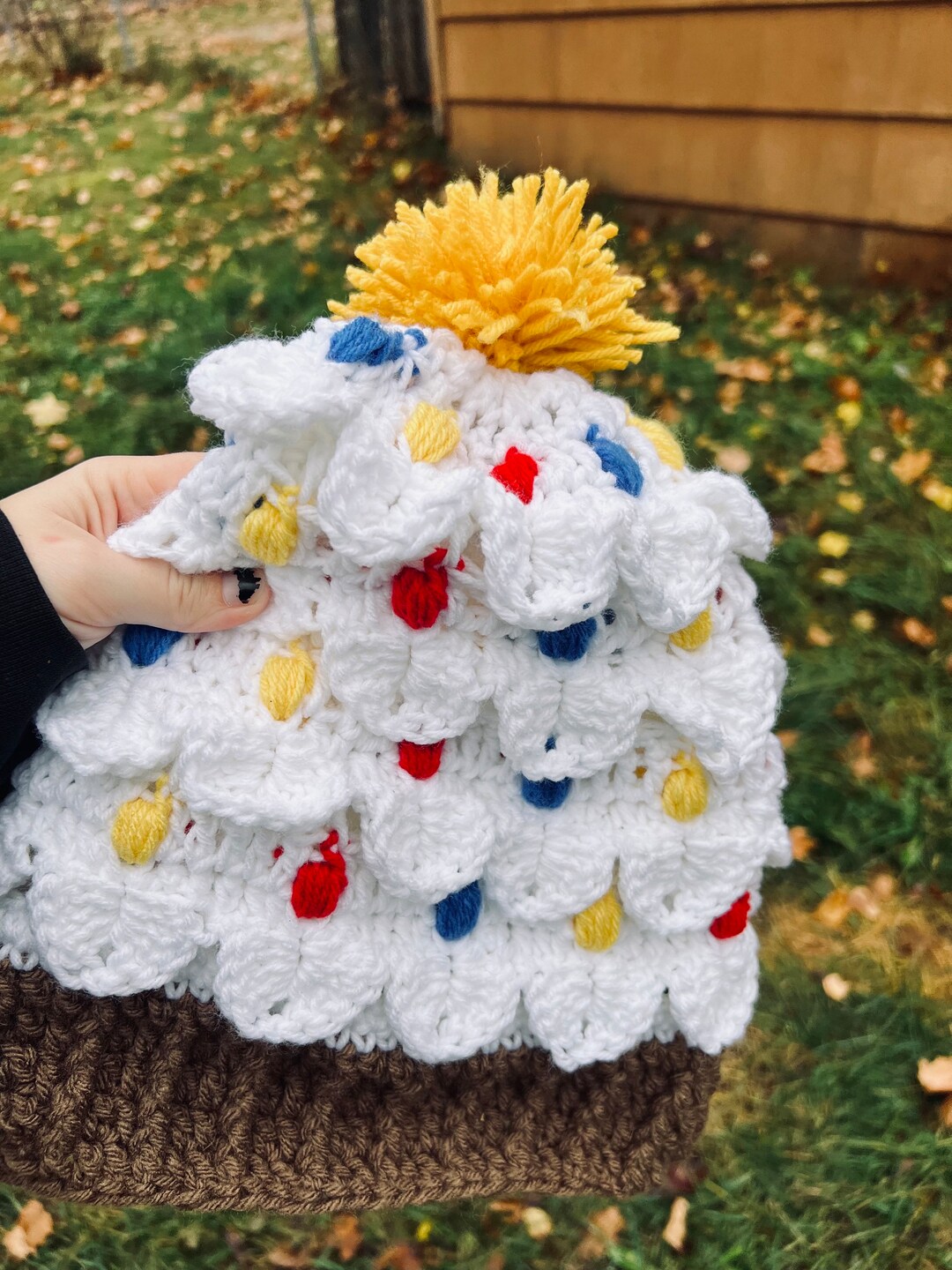 Christmas Tree Beanie Funny Christmas Hat Christmas Tree Etsy UK