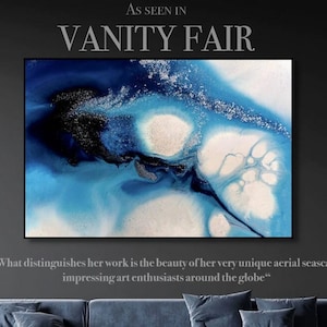 Ocean Canvas Art - Ocean Wave Art - Coastal Art - Translucent Wave Canvas Art - Beach Ocean Print - Ocean Wave Print - Marble Poster Print