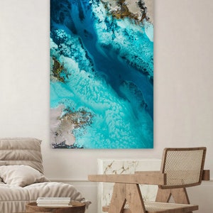 Aerial Ocean art print
