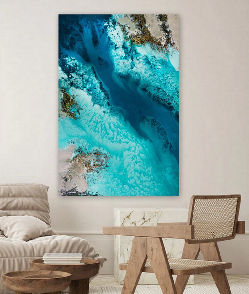 Aerial Ocean art print