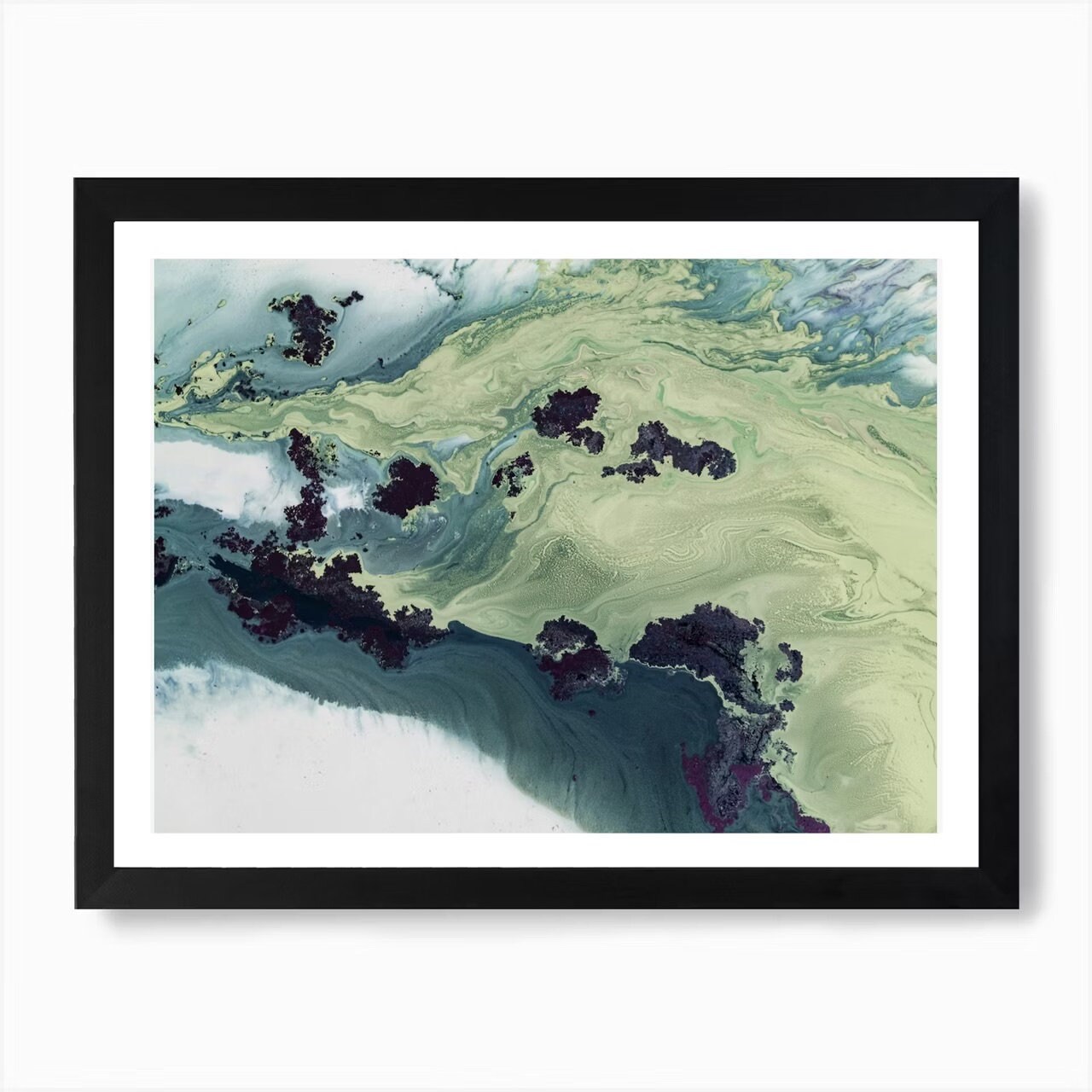 Dark Green Wall Art Bedroom Wall Art Living Room Art Emerald Jewel