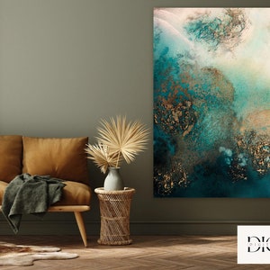 Digital Hawaii Reef Art ~ Underwater Coral Reef Art ~ Printable Original Painting by Petra Meikle