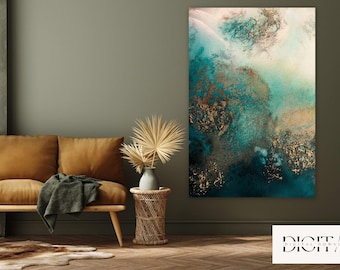 Digital Hawaii Reef Art ~ Underwater Coral Reef Art ~ Printable Original Painting by Petra Meikle