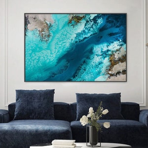 Aerial Ocean art print