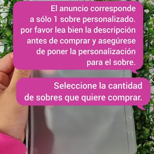 Sobre de efectivo personalizado, Carpeta de ahorros en efectivo, Relleno de efectivo Sobres de efectivo Sobres personalizados para agenda A6 imagen 5