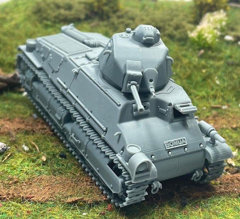 somua-s35-france-ww2-bolt-action-1-56-28mm-scale-etsy
