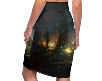 Enchanted Forest Women's Pencil Skirt