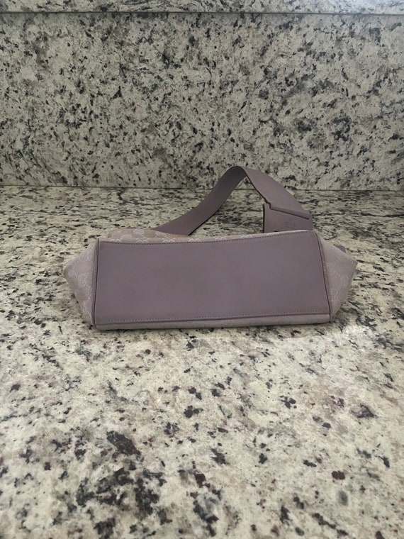 Authentic, Vintage, Lavender, Gucci shoulder bag. - image 6