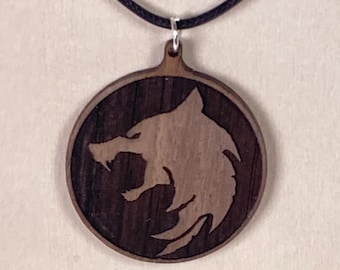 Collana Caucciù Nero Ciondolo DENTE DI LUPO Portafortuna Amuleto Tribale Caccia Collana Caucciù Nero Ciondolo DENTE DI LUPO Portafortuna Amuleto Tribale Caccia