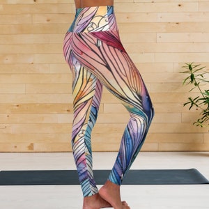 Active Wear High-Waisted Yoga Leggings - Bold & Vibrant Colors, Perfect for Fitness Enthusiasts, Ideal Workout Gift