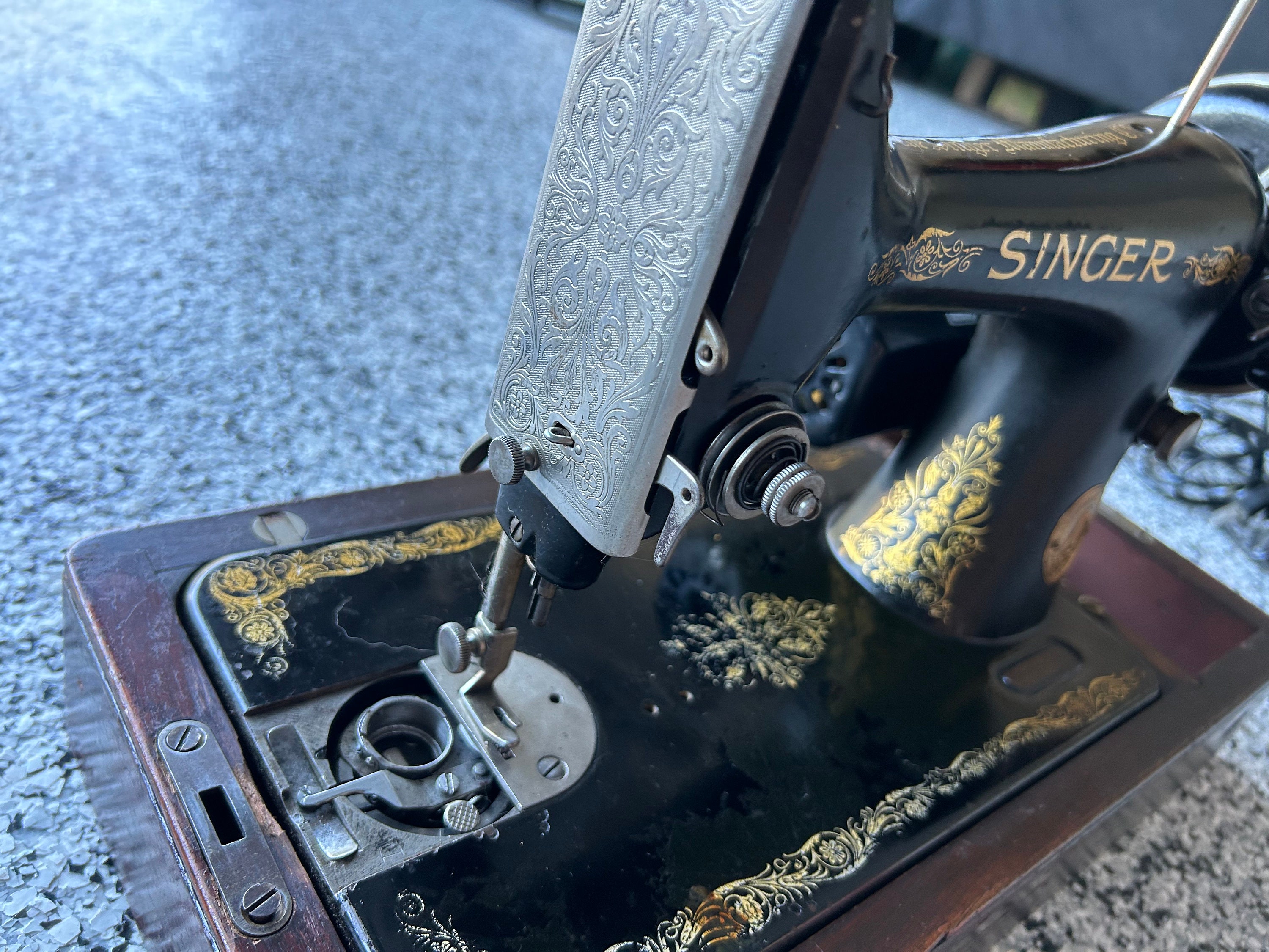 1925 Singer Sewing Machine Model 99 Etsy