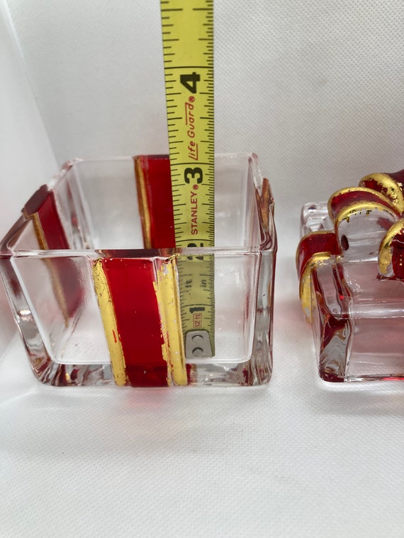 Vintage Hand-painted Glass Bow Box: A Unique and … - image 8