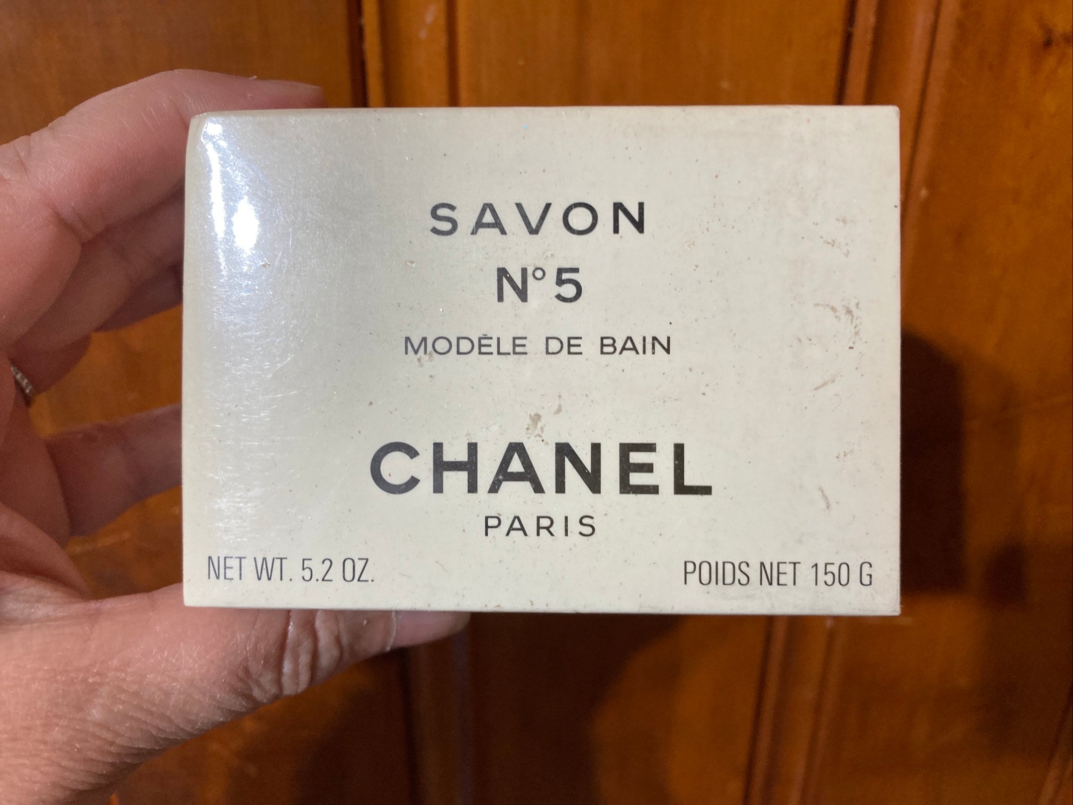 chanel 5 soap bar