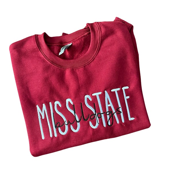 Sweat-shirt des Bulldogs de l’État du Mississippi