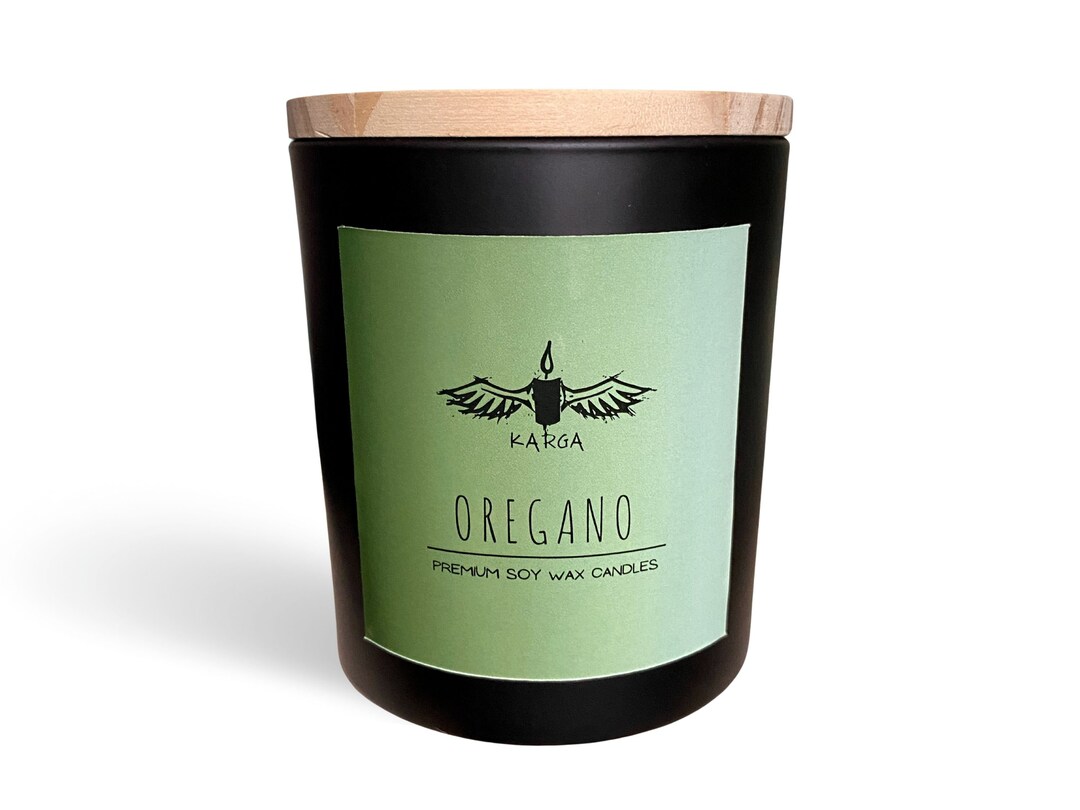 Oregano Soy Candle Oregano Candle Aromatherapy Candles Etsy
