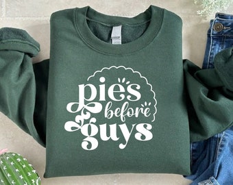 Funny Thanksgiving Sweatshirt, Womens Fall Crewneck Sweater, Friendsgiving Gift