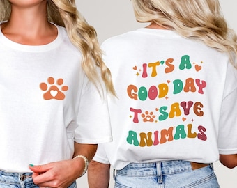 Save Animals Shirt, Animal Rescue Shirt, Veterinarian Gift, Vet Tech Shirt, Veterinary Day Gift, Animal Lover Tshirt, Vet Student Tee