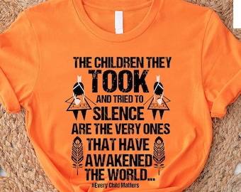 Every Child Matters Shirt, Indigenous Awareness Tee, Orange Shirt Day T-shirt