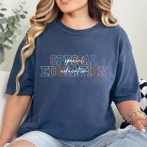 Special Education Teacher Comfort Colors® Shirt, Sped Teacher Gift Shirt, Neurodiversity Shirt, Sped Team Shirt, Back To School Gift