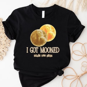 I Got Mooned April 8th 2024 Shirt, Total Solar Eclipse Friends Group Shirt, Solar Eclipse Viewer Family Matching Gift Shirt, Astronomy Shirt