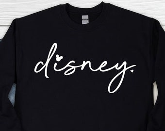 Minimalist Disney Sweatshirt, Women Disney Sweater, Disney Cruise