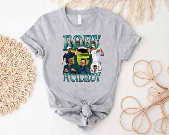 Retro Rory Mcilroy Shirt, Masters Championship Tee, Masters