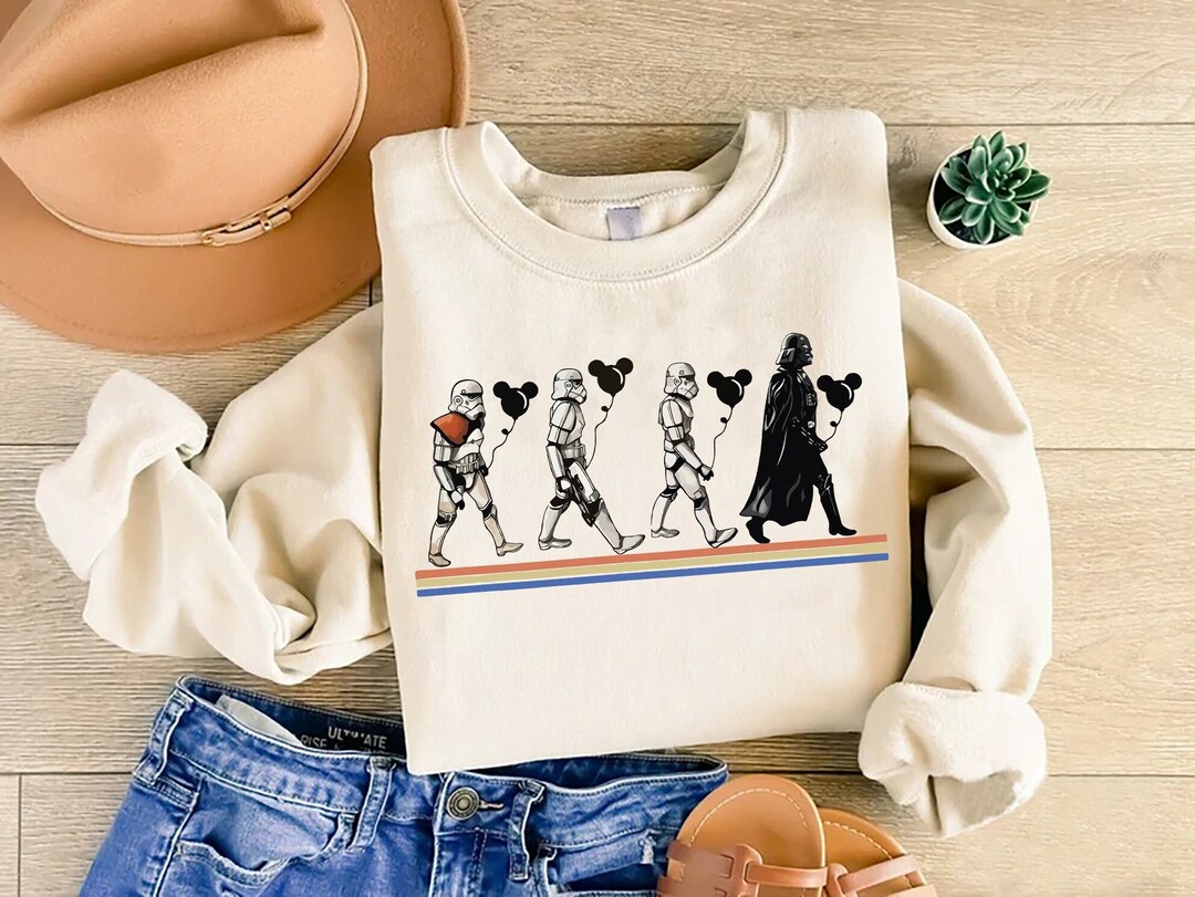 Star Wars Disney Sweatshirt, Star Wars Characters Shirt, Star Wars ...