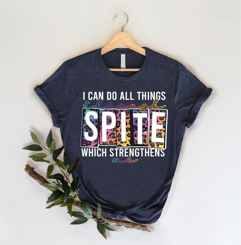 a t - shirt that says i can do all things with strength