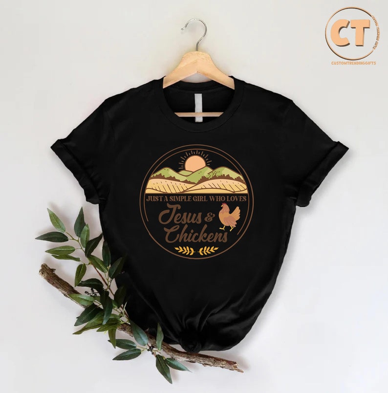 a black shirt with the words jesus's chicken on it
