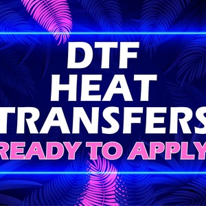 DTF Transfer, Full Color Custom DTF Heat Transfer Print, Ready To Press Print, Wholesale Gang Sheet, High Quality Direct To Film Prints