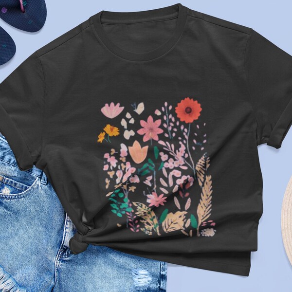 Wildflower Shirt - Etsy