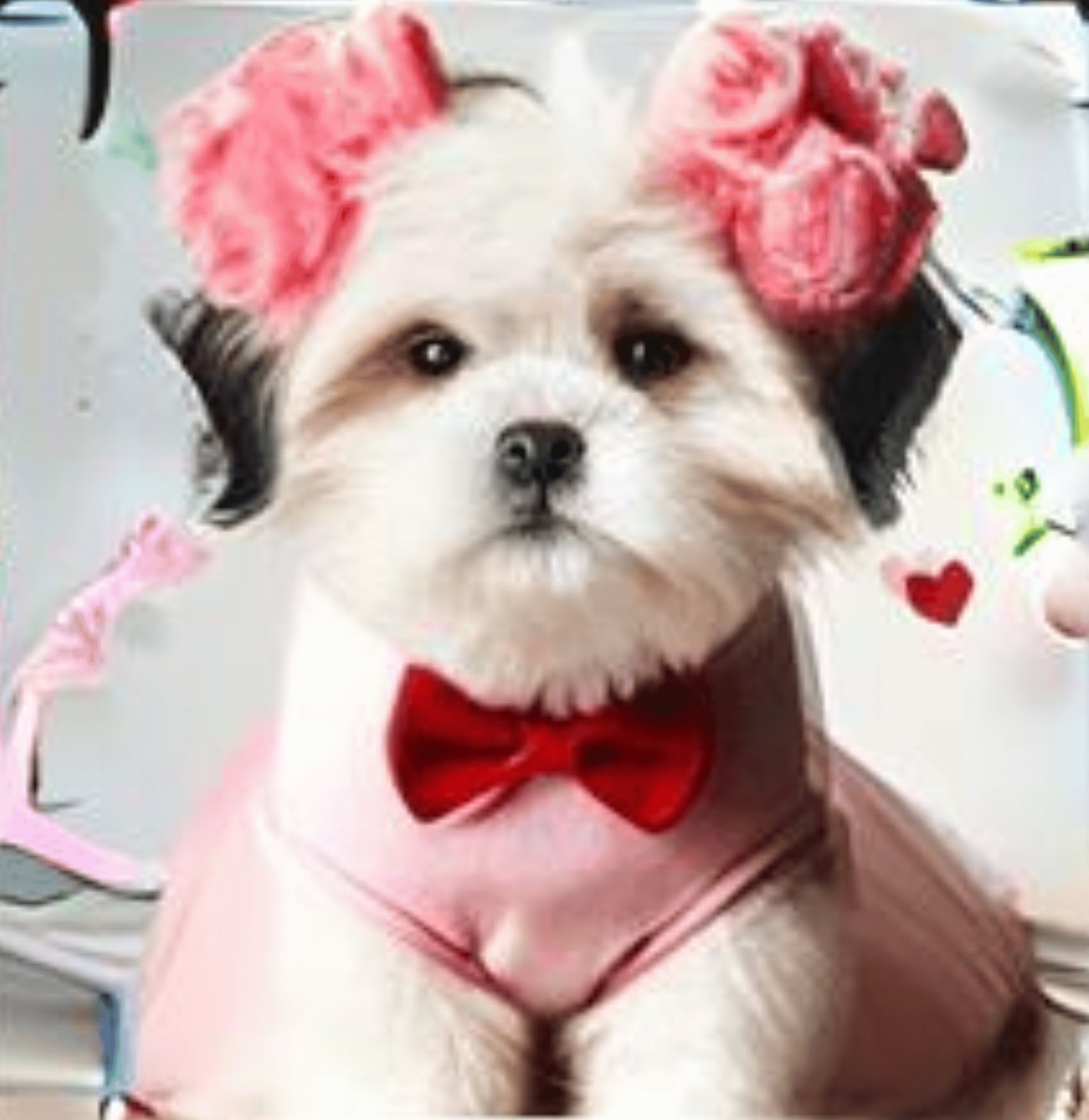 Valentine's Day Puppy Clipart, Dog & Puppy PNG, Animal Love Clipart ...