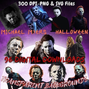 Michael Myers HALLOWEEN Film classici, Fan dell'orrore, Regalo per i fan dell'orrore, Stampe Boogeyman, Autunno e autunno spaventoso PNG, Fan di Myers, Fan di Slasher
