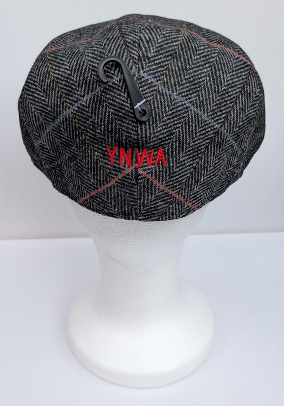 Liverpool YNWA Embroidered Flat Cap. Grey, Black, Charcoal