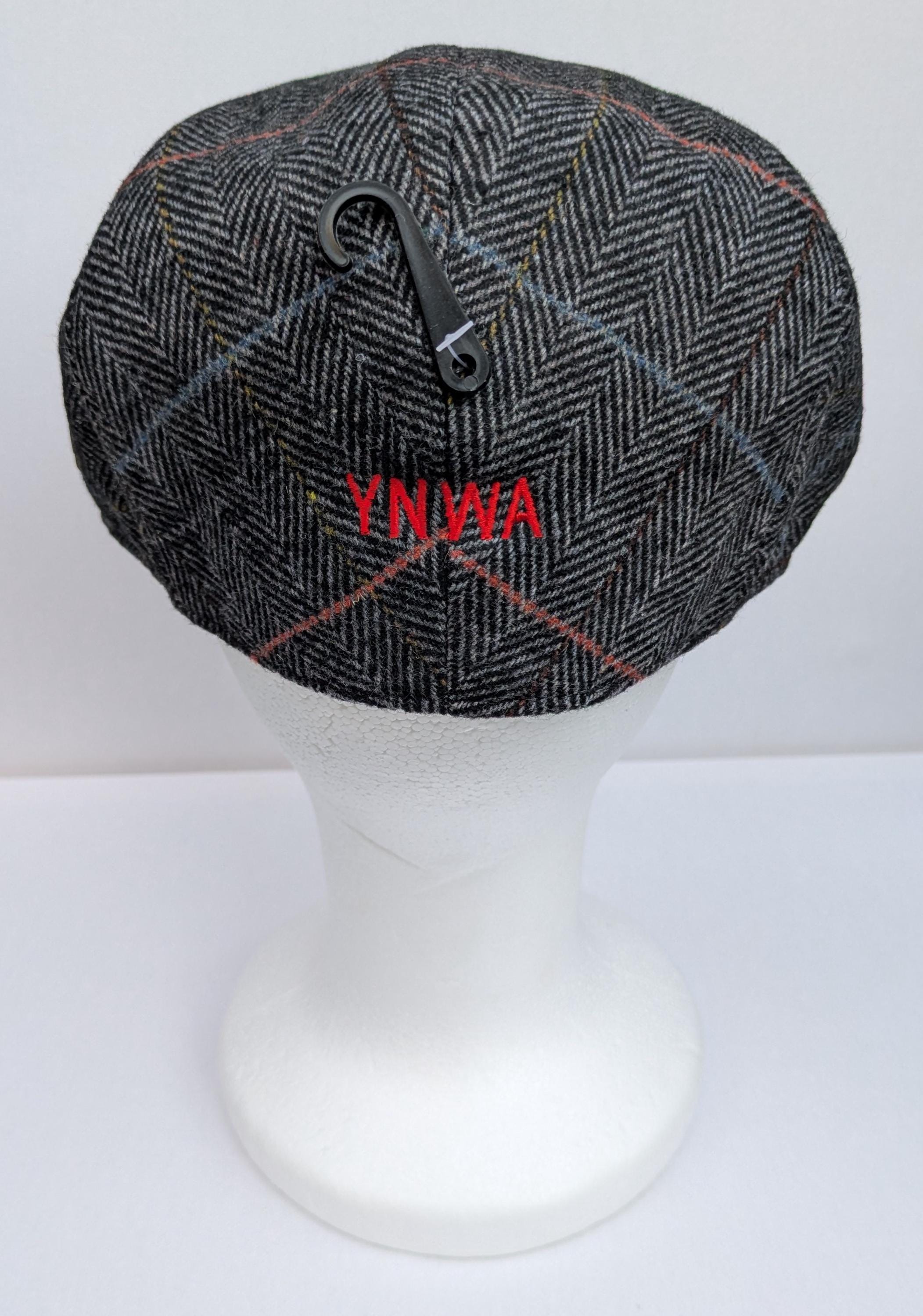 Liverpool YNWA Embroidered Flat Cap. Grey, Black, Charcoal