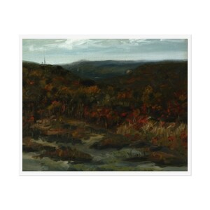 11 x 9&quot; Print of Connecticut Wilderness, Landscape Painting, Artwork #11