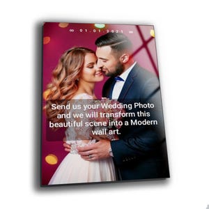 Personalized Tempered Glass Wall Art: Modern Photo Gift