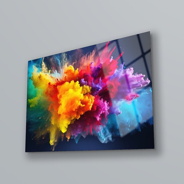 Colorful Wall Decor Etsy