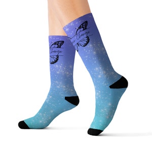 Butterfly socks, Cute socks, Novelty socks, Sublimation socks, Cool socks, Dress socks, Weekday socks, Crew socks, Keep Calm, Metamorphosis