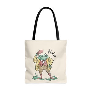 Frog bag, Cottagecore frog, Satchel bag, Satchel, Totebag, Easter tote, Stash bag, Mens satchel, laptop tote, Satchel purse, Mushroom frog