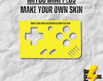 Miyoo Miyoo Mini/Mini Plus &quot;Make Your Own&quot; Custom Skin