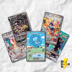 Pegatina de vinilo para tarjeta personalizada de Pokémon Anime, pegatina de tarjeta, calcomanía holográfica para tarjeta, pegatina de vinilo para tarjeta
