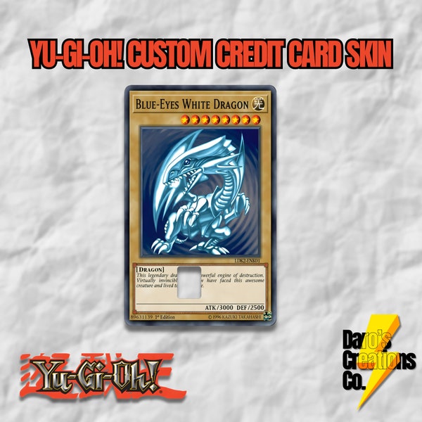 Yu-Gi-Oh! Custom Credit Card Skin Vinyl Sticker