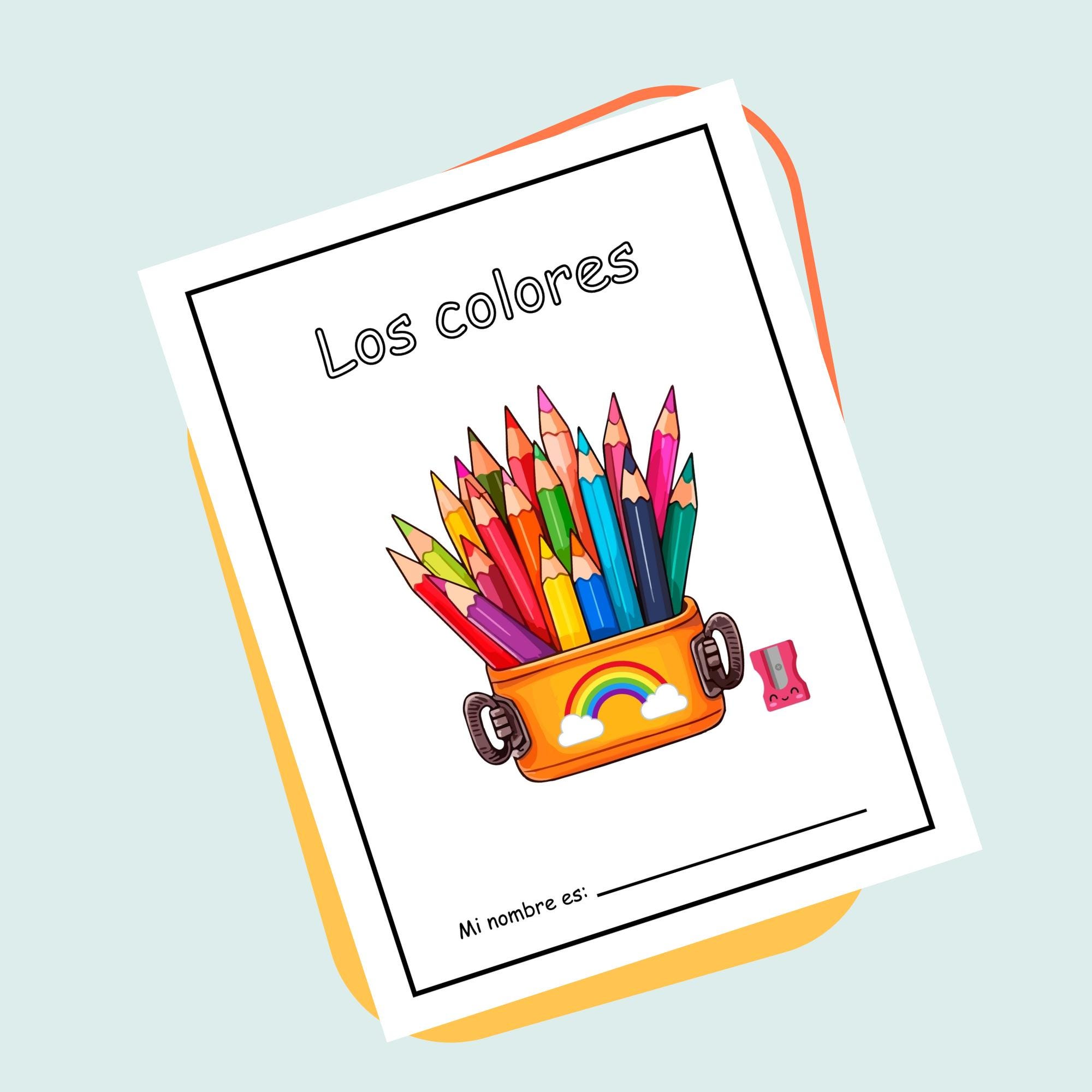 Los Colores Worksheets | Spanish Worksheets | Spanish for Kids | Colors ...