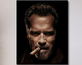 Arnold Schwarzenegger Canvas Poster ArtArnold Schwarzenegger Poster Print Art,Gym Motivation Canvas Print Art,Fitness Room Decor Print Art
